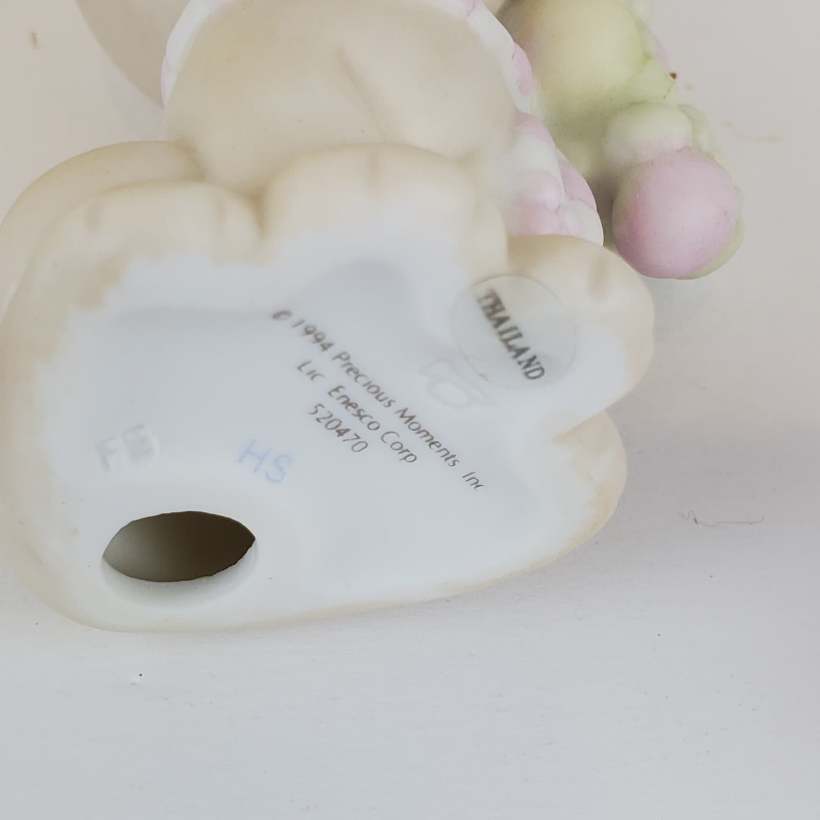 Vtg Precious Moments Take A Bow Cuz You're My Christmas Star Puppy Dog Ornament - Thumbnail 5
