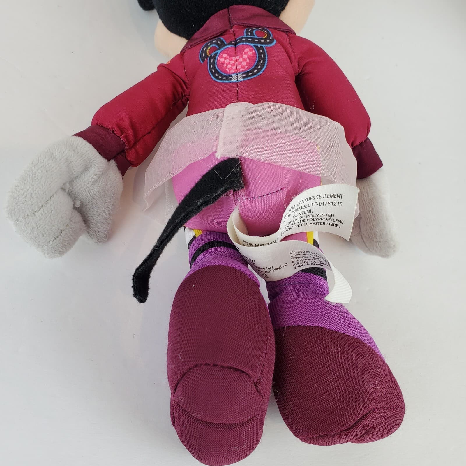 Disney Junior Minnie Mouse and the Roadster Racers 10” Plush Polyester - Thumbnail 3