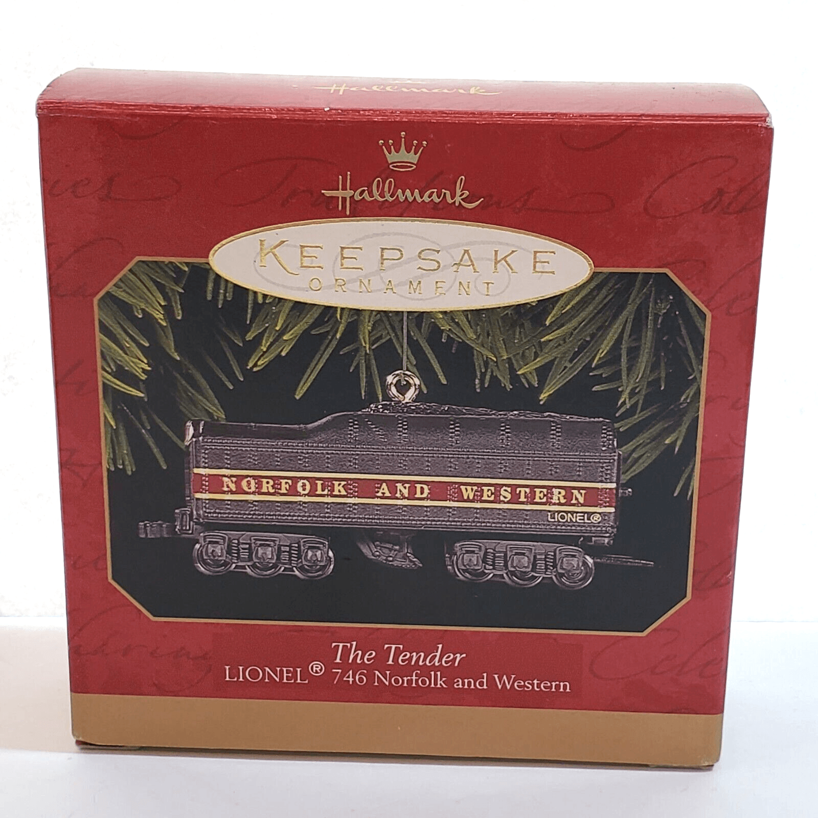 Hallmark Keepsake Christmas Ornament The Tender Norfolk and Western 1999