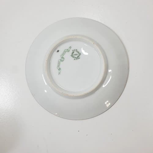 Vintage O & E.G. Royal Austria Porcelain Hand Painted Floral 6 inch Plate - Thumbnail 5