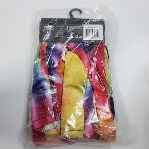 Wear Your Life Novelty Boxers Sz L Men's Under Wear Tie Dye Psychedelic NEW GIFT - Thumbnail 3