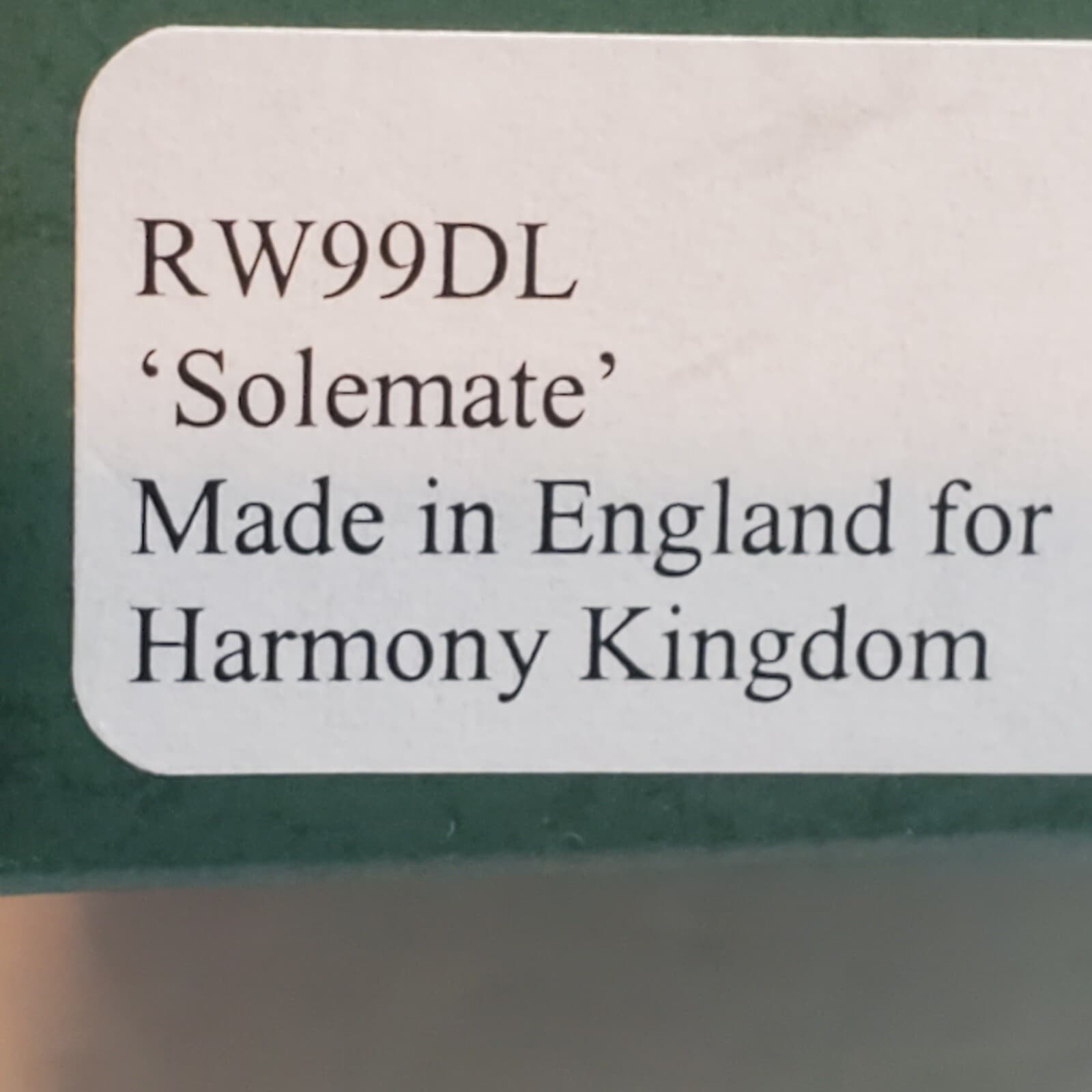 Harmony Kingdom Sole Mate Dog in Boot UK Made 1999 Trinket Box Figurine - Thumbnail 10