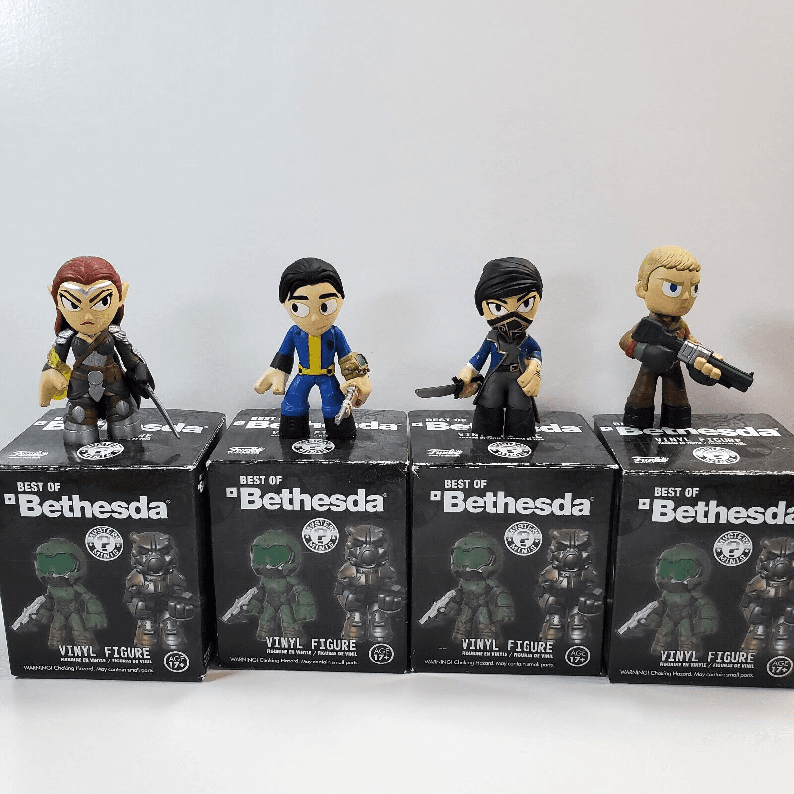 Funko Best of Bethesda Mystery Mini Lot All 1/12 Vinyl Collectible Figures 2016