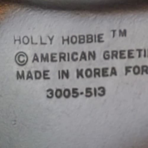 Vintage Wilton HOLLY HOBBIE Cake Pan 1975 #3005-513 American Greetings Doll - Thumbnail 3