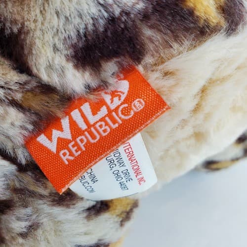 2016 Wild Republic Sitting Cheetah Cub Plush Stuffed Animal Toy 10" Tall - Thumbnail 6