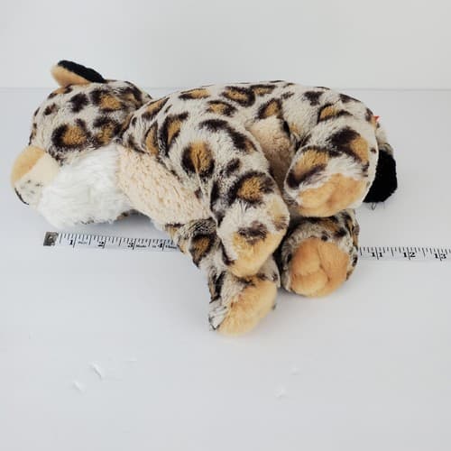 2016 Wild Republic Sitting Cheetah Cub Plush Stuffed Animal Toy 10" Tall - Thumbnail 8