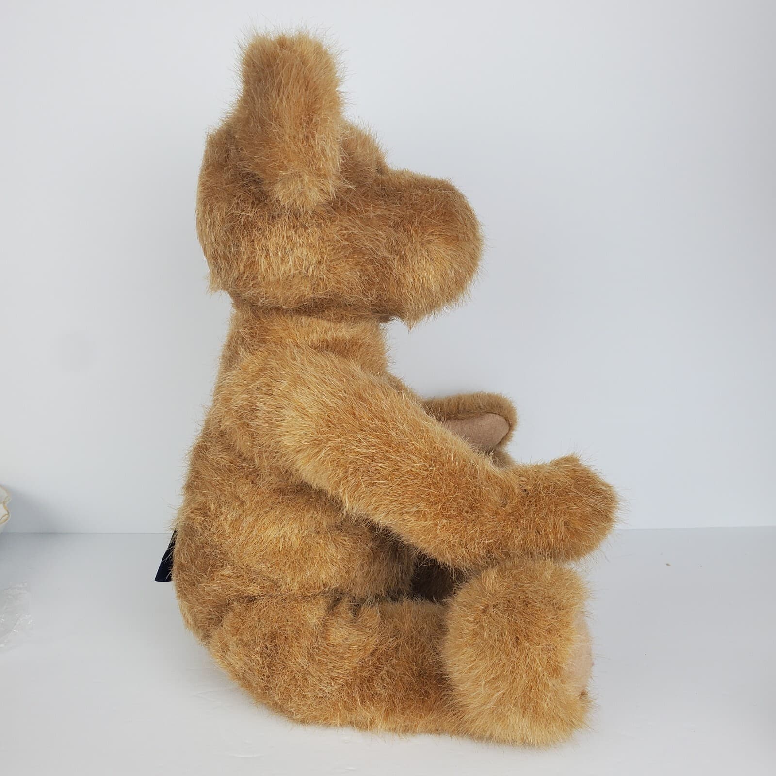 Vintage Boyds Bear Jointed Brown Teddy Stuffed Animal Plush Toy Bean Bag 12" - Thumbnail 3