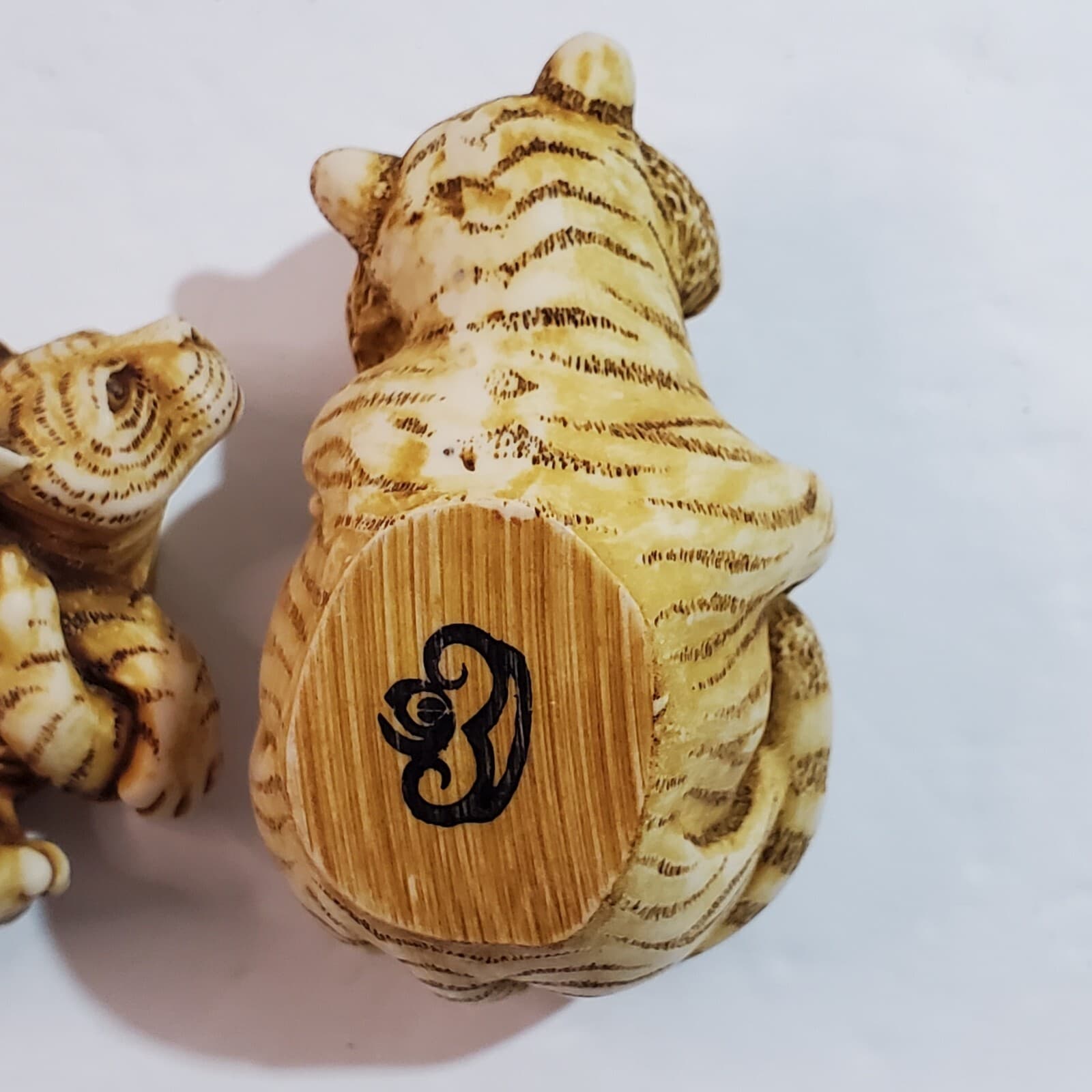 Harmony Kingdom Pride And Joy Mother and Cub Tigers UK Made Trinket Box Figurine - Thumbnail 4