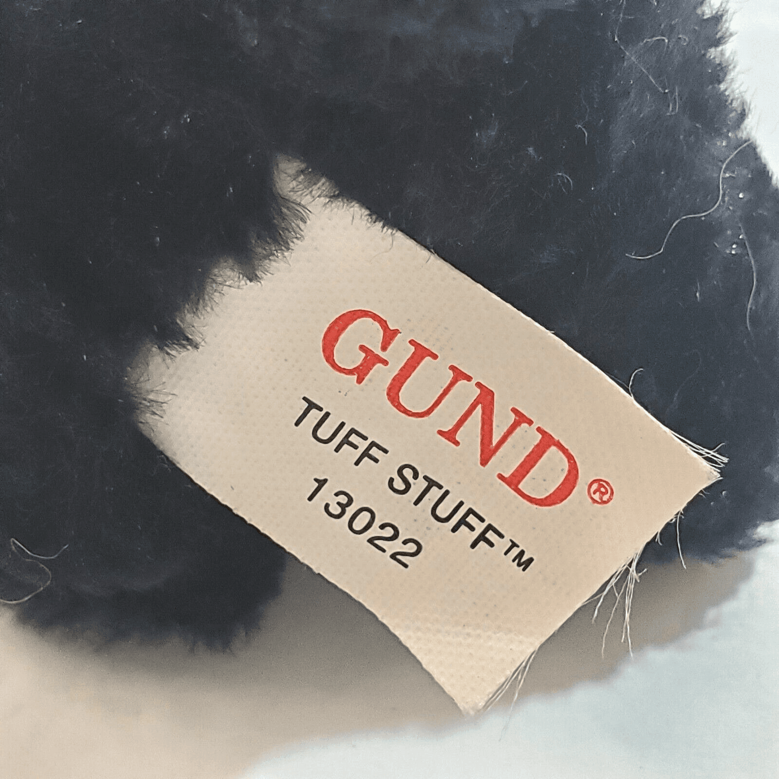 Vintage Gund My Name is Tuff Stuff 13022 Mini Plush Toy Dog 4" L Barks SEE VIDEO - Thumbnail 11