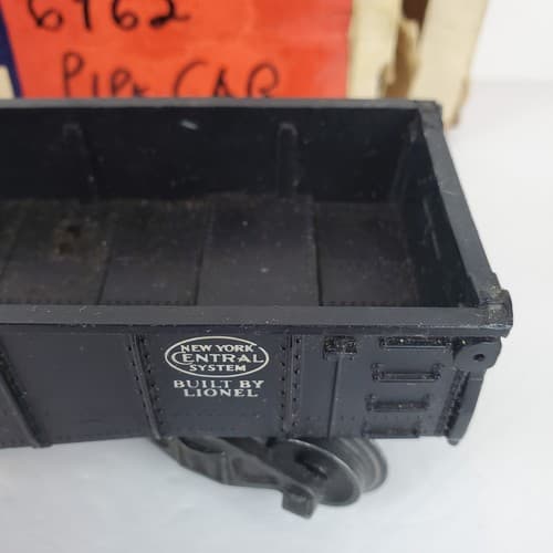 Vintage LIONEL Postwar NO. 6462 NYC Gondola CAPY LD LMT DAMAGED BOX - Thumbnail 3