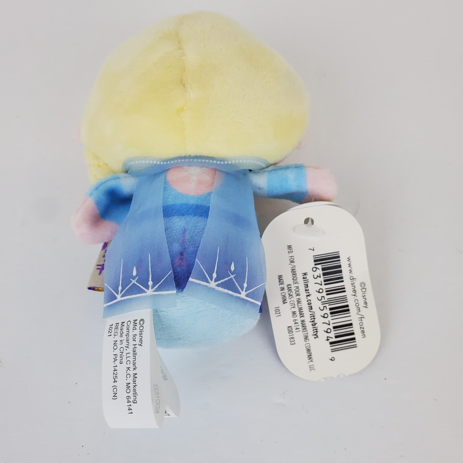 Hallmark Itty Bittys Frozen II Elsa 4in Stuffed Plush Harry Potter Character Tag - Thumbnail 5