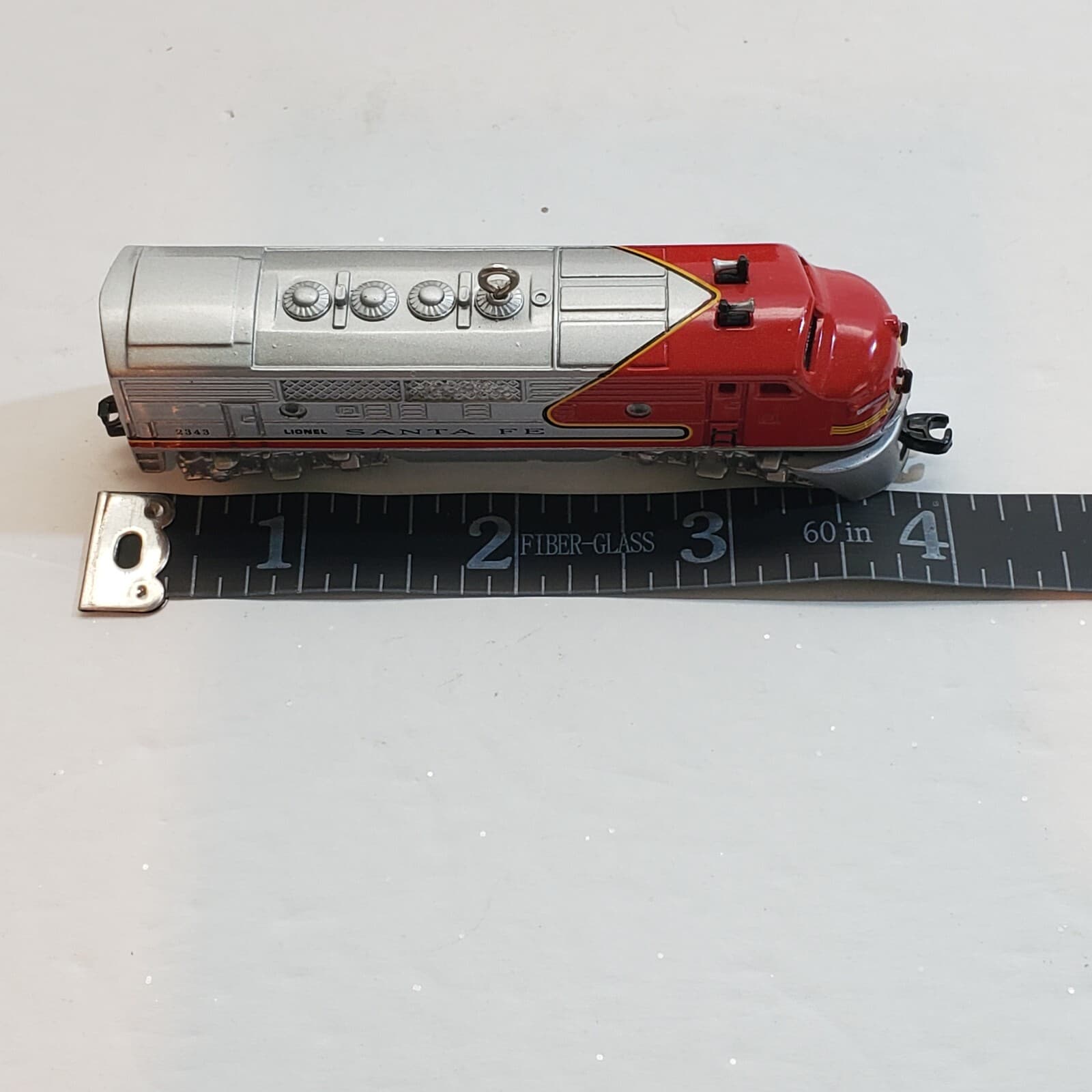 Hallmark 1997 Keepsake Christmas Ornament Santa Fe F3 Diesel Locomotive (1950) - Thumbnail 8