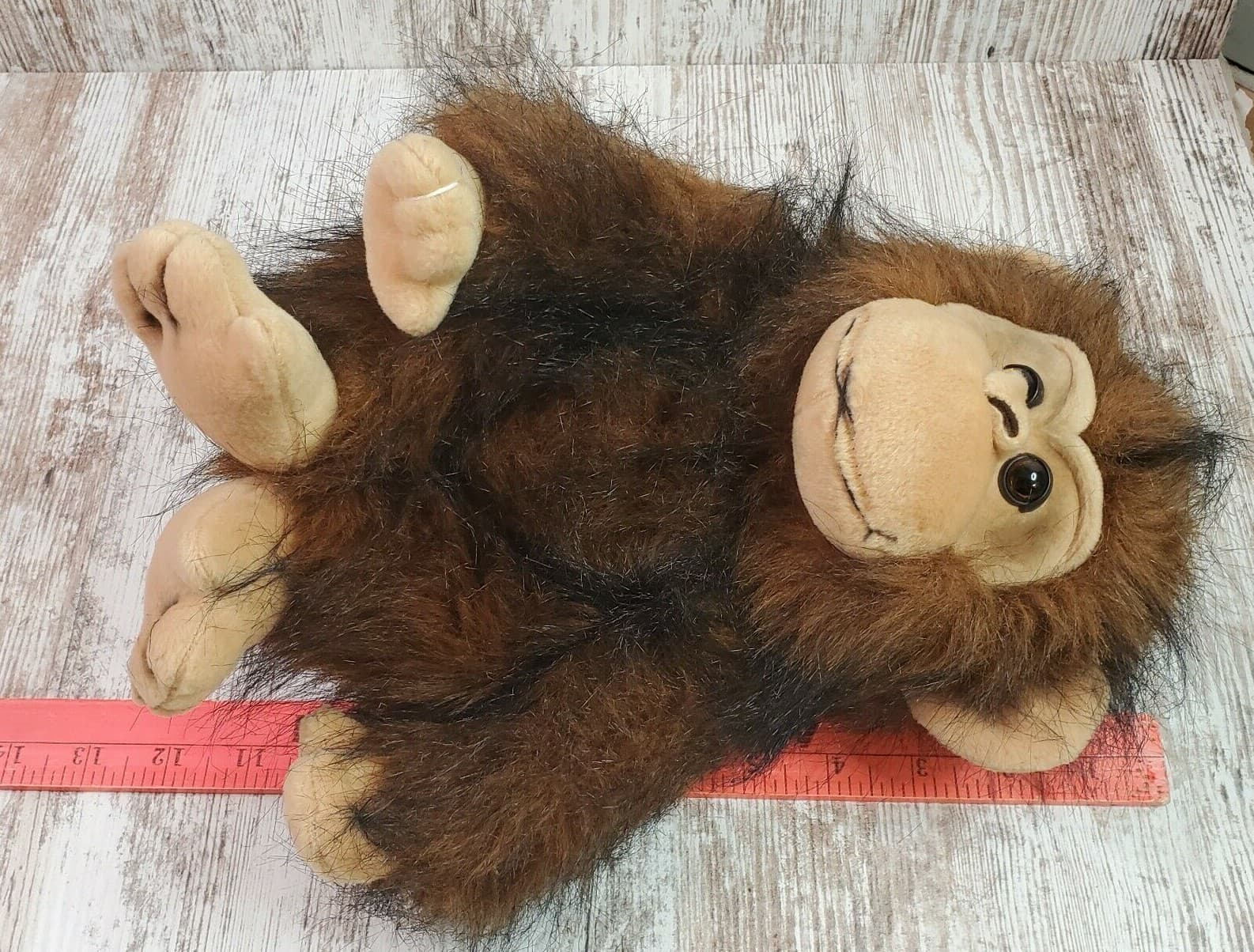 Vtg Morehead Collection Endangered Younguns Realistic Chimpanzee Plush 12” 1997 - Thumbnail 5