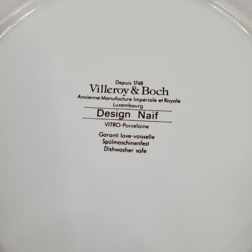 Villeroy & Boch Porcelain Design Naif Laplau Salad Plate #4 Old Village Square - Thumbnail 4