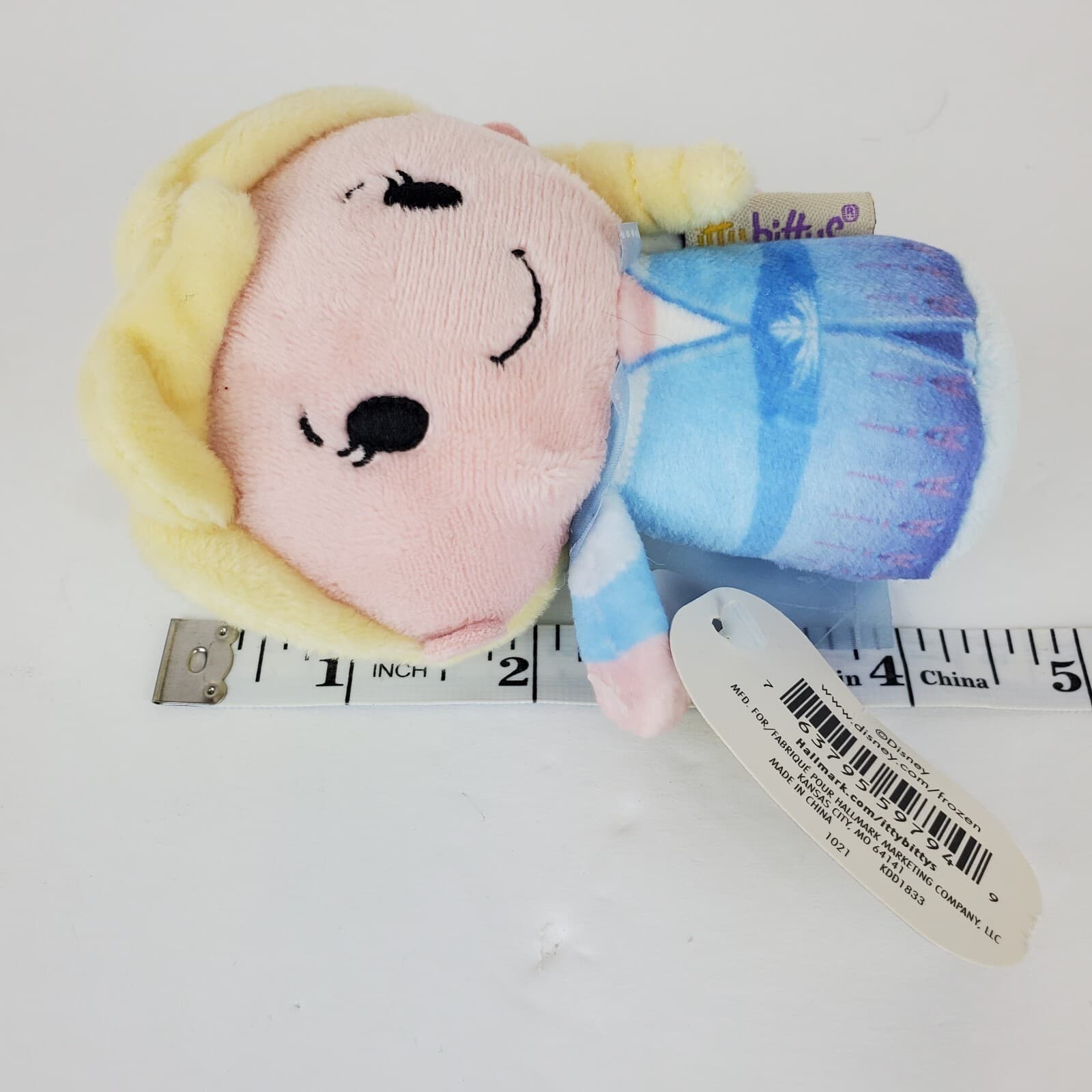 Hallmark Itty Bittys Frozen II Elsa 4in Stuffed Plush Harry Potter Character Tag - Thumbnail 6