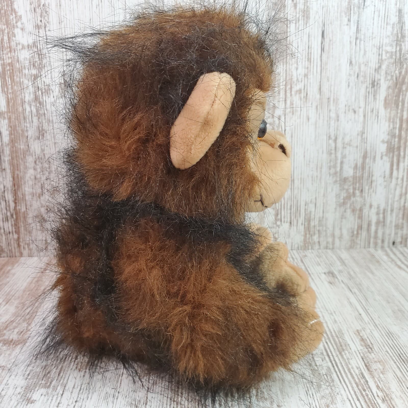 Vtg Morehead Collection Endangered Younguns Realistic Chimpanzee Plush 12” 1997 - Thumbnail 4