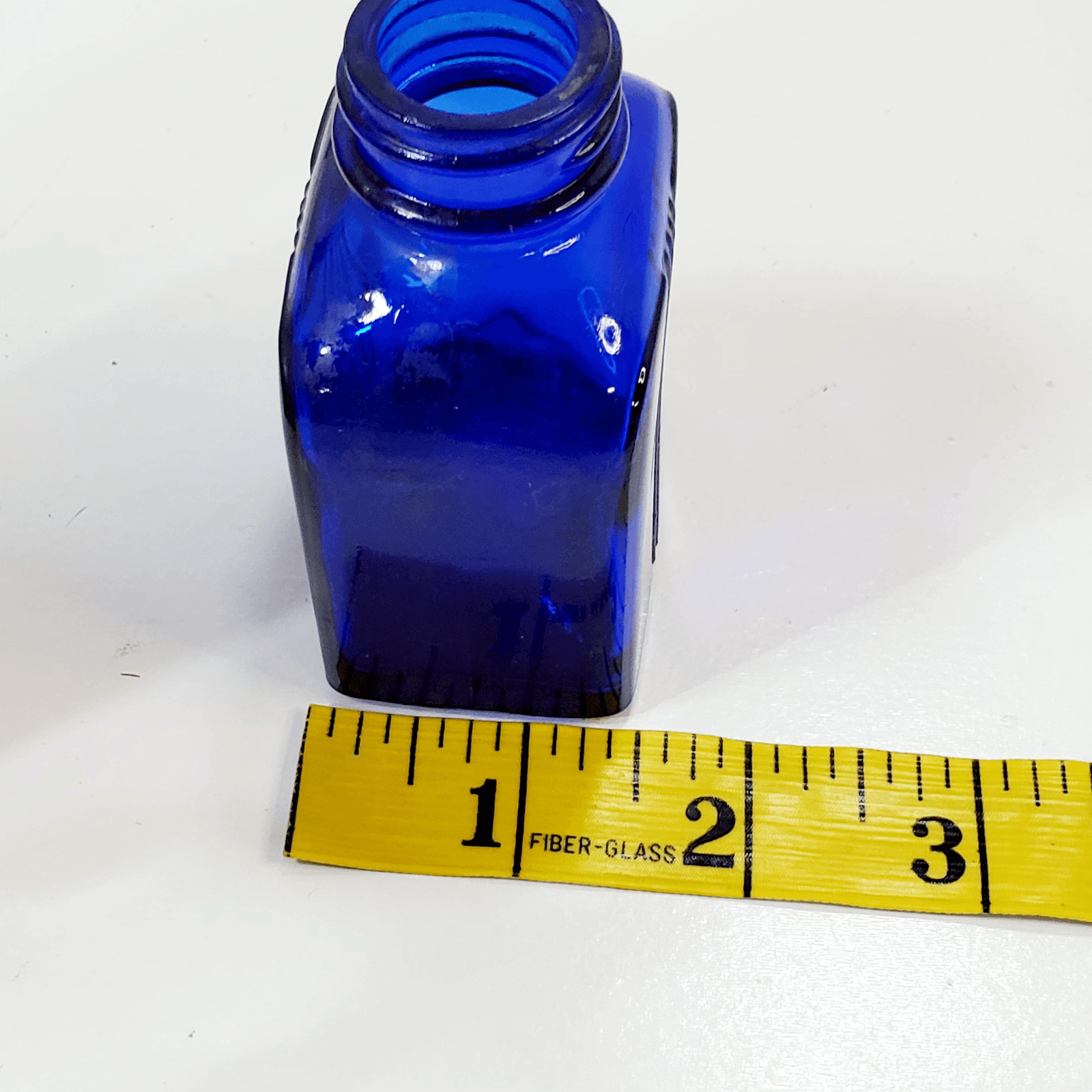 Vintage Bourjois Talcum Powder & Small Cobalt Blue Glass Bottles NO TOPS - Thumbnail 10