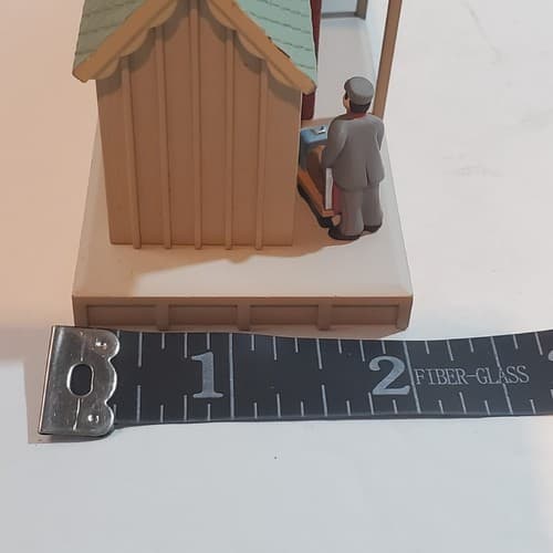 Vtg 1998 Hallmark HALLS TRAIN STATION Ornament 25th Anniversary Edition NO BOX - Thumbnail 10