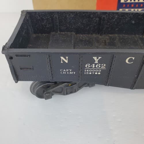 Vintage LIONEL Postwar NO. 6462 NYC Gondola CAPY LD LMT DAMAGED BOX - Thumbnail 2
