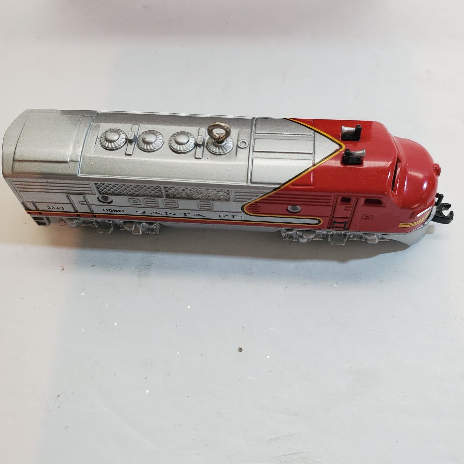 Hallmark 1997 Keepsake Christmas Ornament Santa Fe F3 Diesel Locomotive (1950) - Thumbnail 5