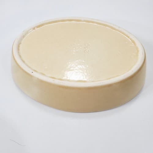 Vtg Pfaltzgraff Village Pattern Small Oval Serving Vegetable Bowl Beige Brown - Thumbnail 4
