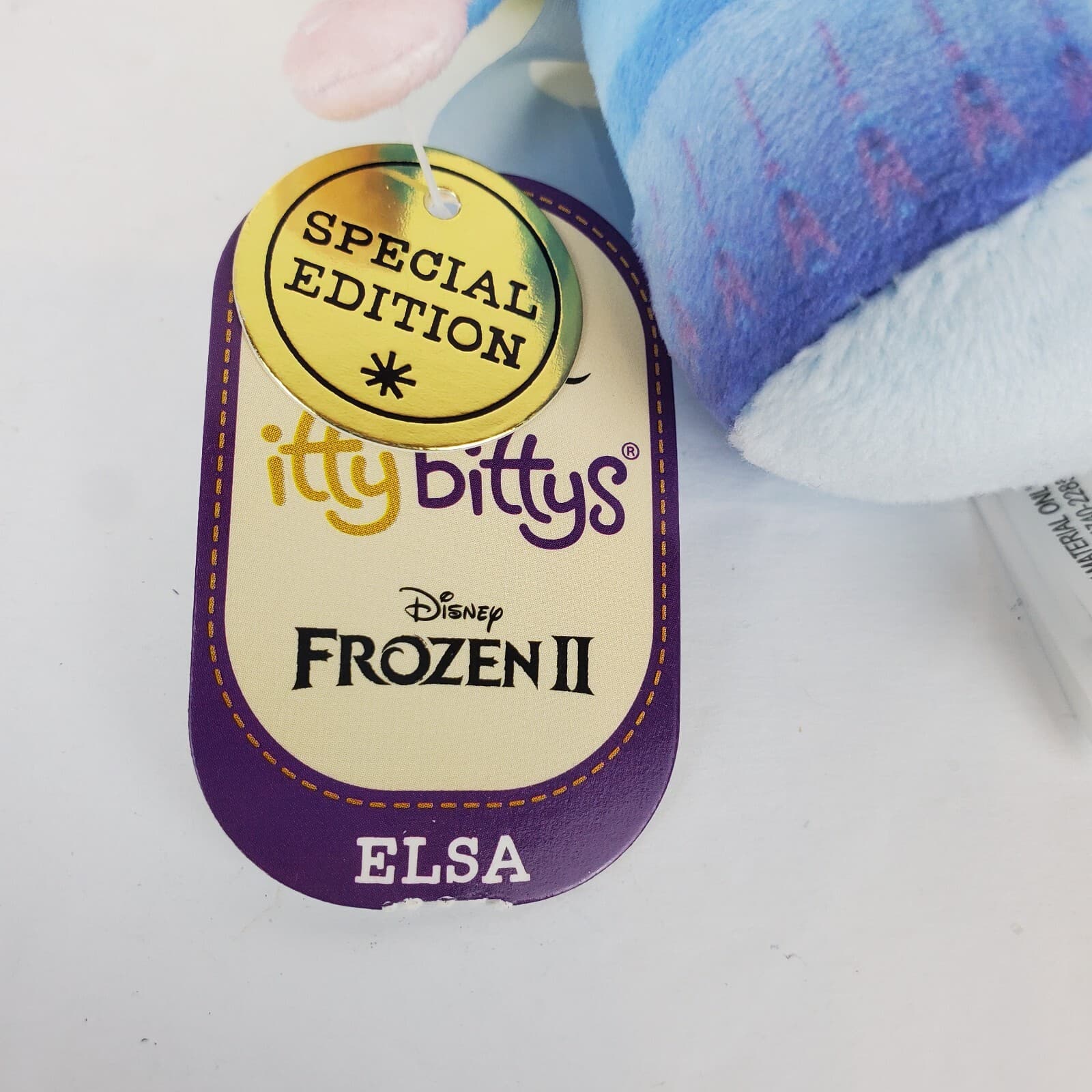 Hallmark Itty Bittys Frozen II Elsa 4in Stuffed Plush Harry Potter Character Tag - Thumbnail 3