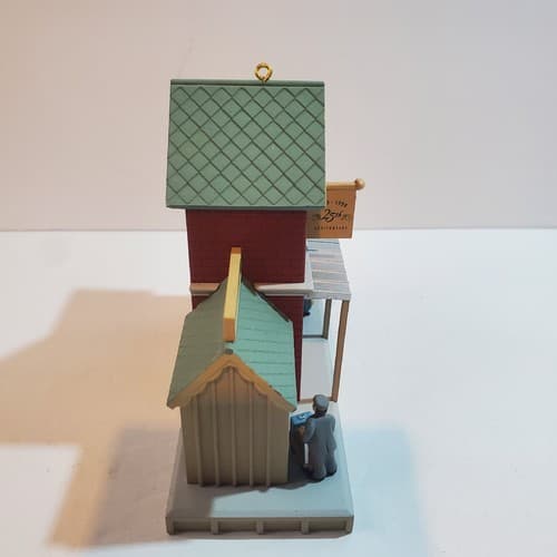 Vtg 1998 Hallmark HALLS TRAIN STATION Ornament 25th Anniversary Edition NO BOX - Thumbnail 3