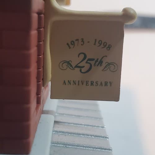 Vtg 1998 Hallmark HALLS TRAIN STATION Ornament 25th Anniversary Edition NO BOX - Thumbnail 12