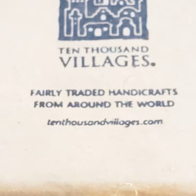 Ten Thousand Villages Christmas Ornament Nativity Hand Painted Egg Shell - Thumbnail 6