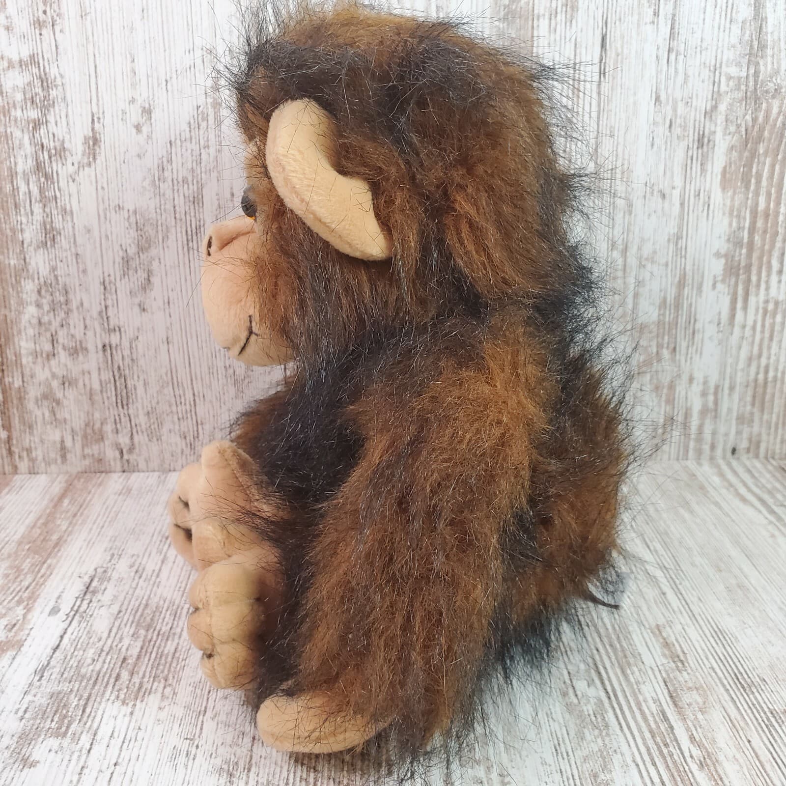 Vtg Morehead Collection Endangered Younguns Realistic Chimpanzee Plush 12” 1997 - Thumbnail 2
