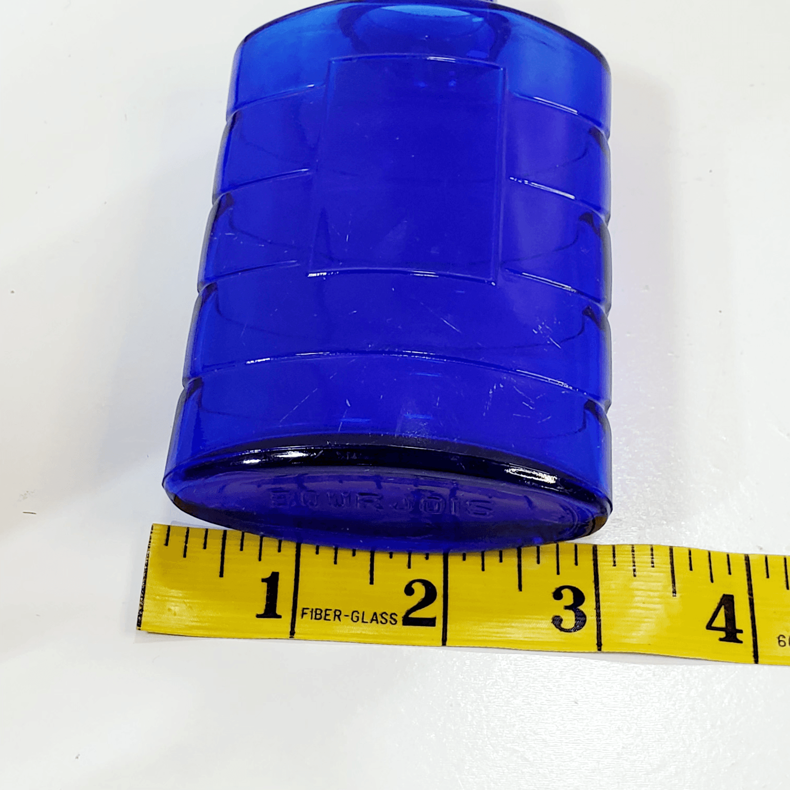 Vintage Bourjois Talcum Powder & Small Cobalt Blue Glass Bottles NO TOPS - Thumbnail 8