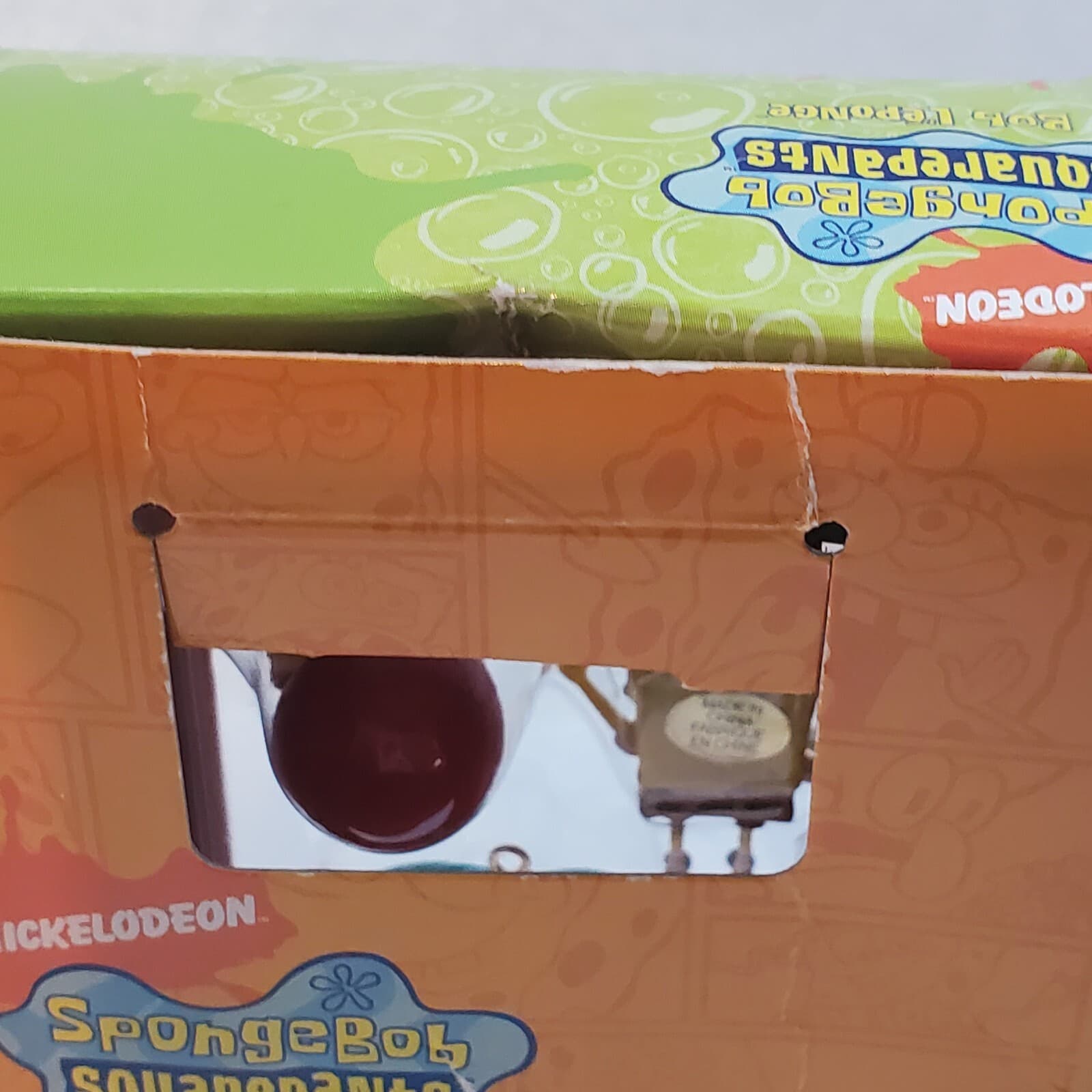 2007 Nick Spongebob Squarepants 5 Piece Mini Holiday Christmas Ornament Set - Thumbnail 9