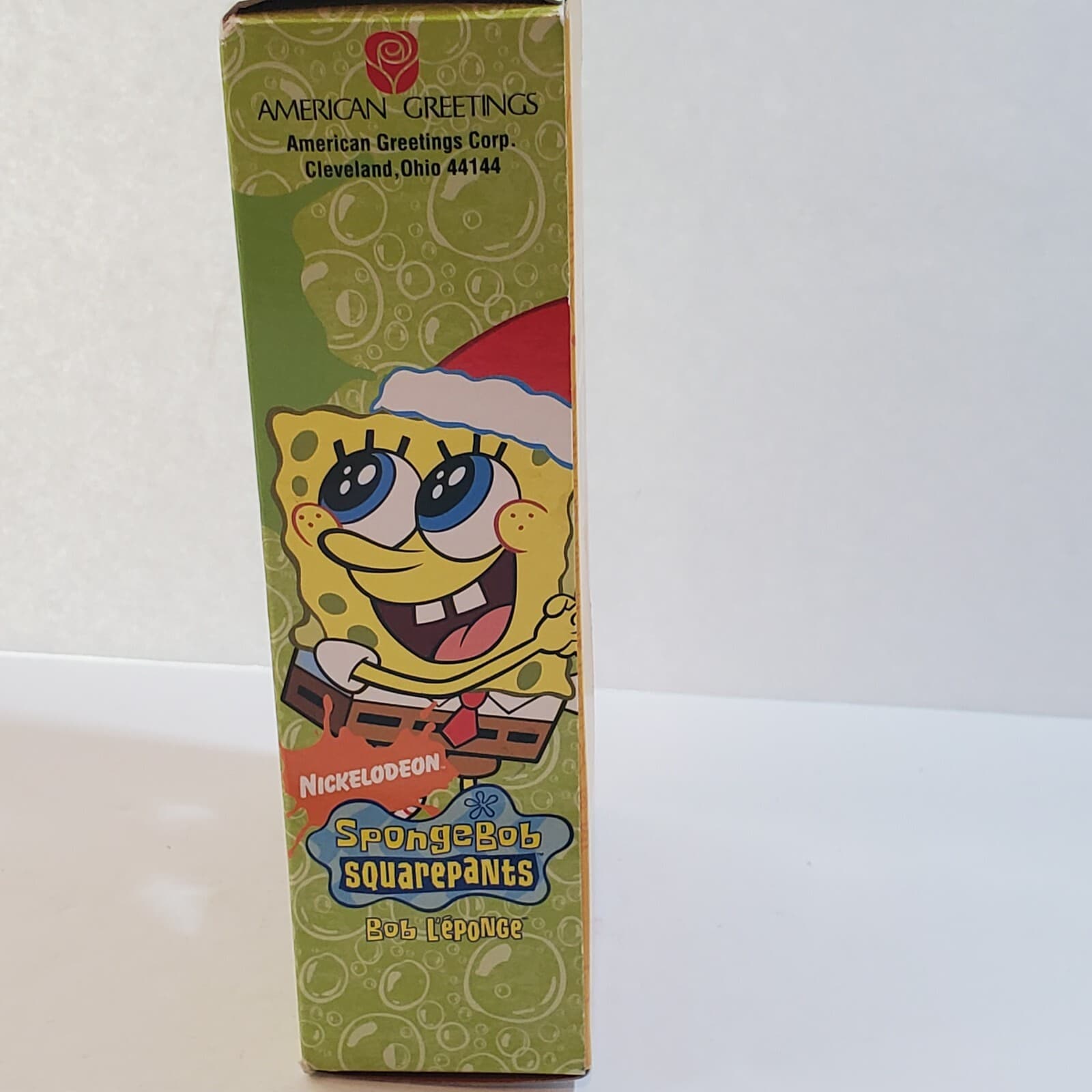 2007 Nick Spongebob Squarepants 5 Piece Mini Holiday Christmas Ornament Set - Thumbnail 6