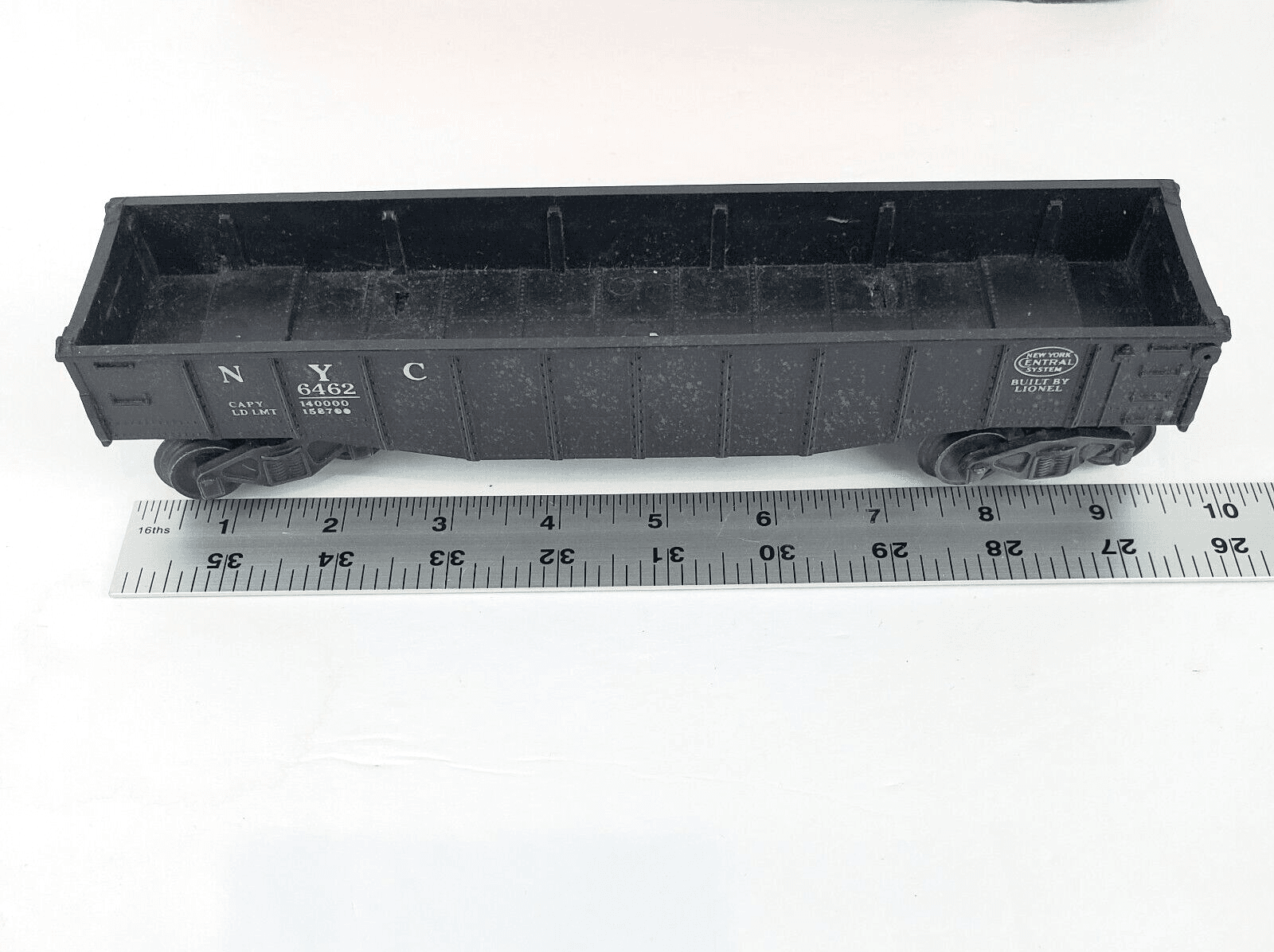 Vintage LIONEL Postwar NO. 6462 NYC Gondola CAPY LD LMT DAMAGED BOX - Thumbnail 12