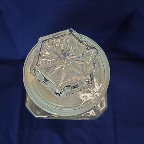 Vintage KOEZE'S Drugstore Glass Jar Apothecary Canister Lidded 9 1/2" Tall - Thumbnail 3