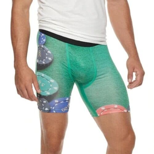 Wear Your Life Novelty Boxers Size X-Large Men's Under Wear Poker Chips NEW GIFT - Thumbnail 2