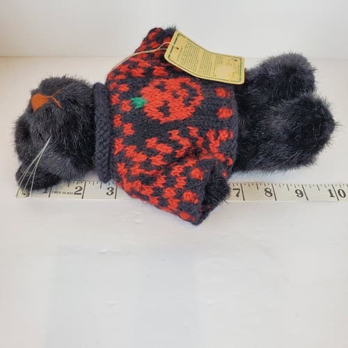 Boyds Bears & Friends Archive Collection Inky Catterwall Black Halloween 9" Cat - Thumbnail 9