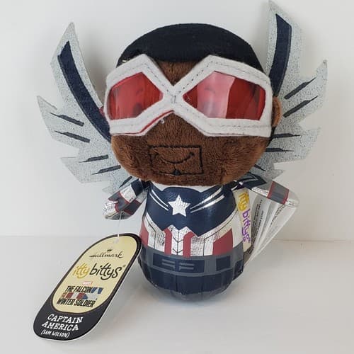 Hallmark Itty Bittys Falcon & Winter Soldier CAPTAIN AMERICA Sam Wilson NWT
