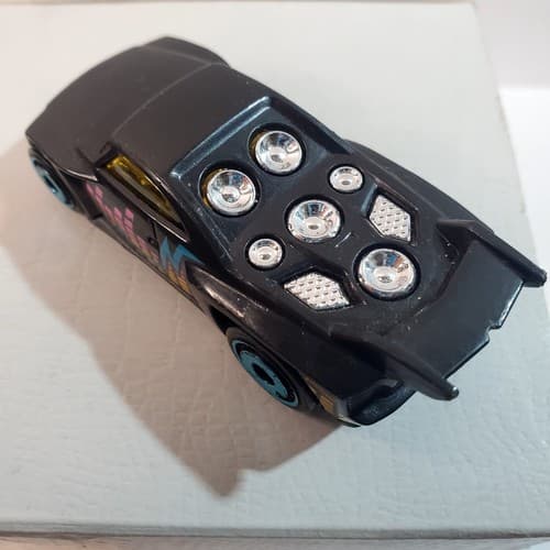 2004 Mattel Hot Wheels Black Acceleracers Bassline Y2K Graphic Design - Thumbnail 2