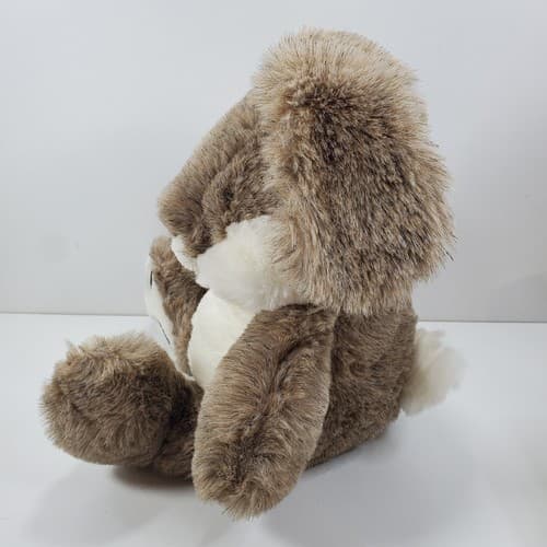 Westcliff Collection Brown White Bunny Rabbit Plush Stuffed Animal 11" Sitting - Thumbnail 6