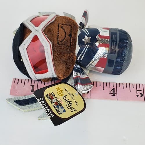 Hallmark Itty Bittys Falcon & Winter Soldier CAPTAIN AMERICA Sam Wilson NWT - Thumbnail 7