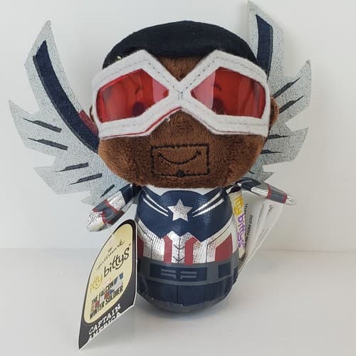 Hallmark Itty Bittys Falcon & Winter Soldier CAPTAIN AMERICA Sam Wilson NWT - Thumbnail 4