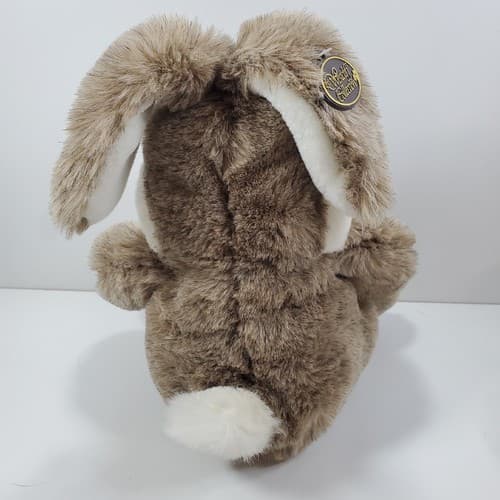Westcliff Collection Brown White Bunny Rabbit Plush Stuffed Animal 11" Sitting - Thumbnail 5