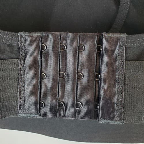 MOMCOZY Hands Free Nursing Pumping Black Bra W/ Adjustable Back size XL NWT - Thumbnail 5