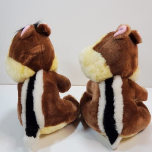Vintage Disneyland Walt Disney World Chip Dale Chipmunks Plush Stuffed Animals - Thumbnail 5
