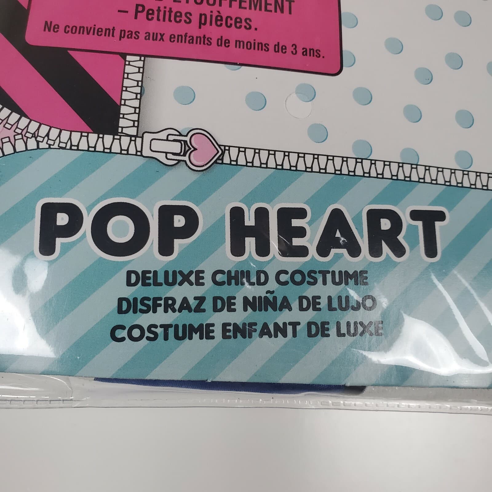 L.O.L. Surprise! Pop Heart Girls’ Sz Small (4-6X) Halloween Costume Dress-Up NEW - Thumbnail 5