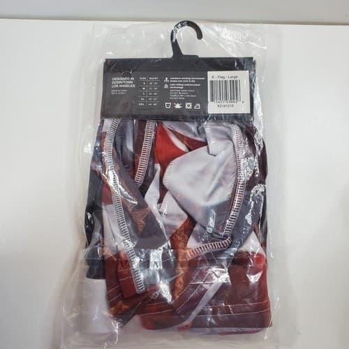 Wear Your Life Novelty Boxers Sz Large Men's Under Wear American Flag NEW GIFT