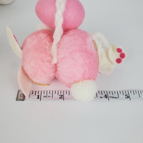 Vtg 1979 Dan Dee Plush Pom Easter Spring Duck Chick Bunny Ornaments Decorations - Thumbnail 11