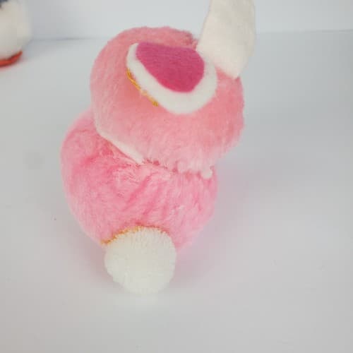 Vtg 1979 Dan Dee Plush Pom Easter Spring Duck Chick Bunny Ornaments Decorations - Thumbnail 8