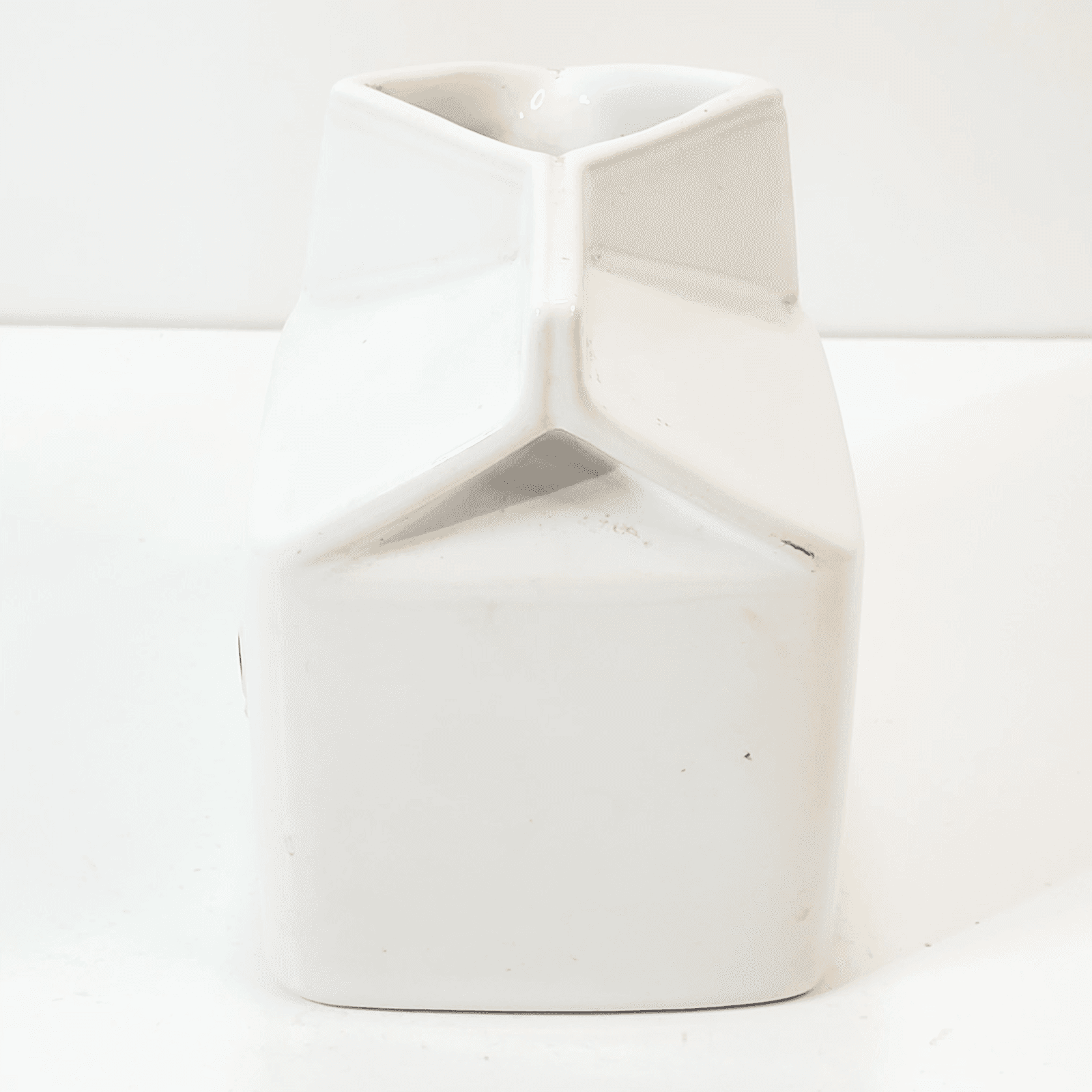 Vintage 1999 White Ceramic Milk Carton Got Milk? Creamer At Home International - Thumbnail 4